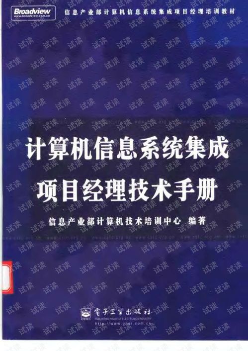 《計算機信息系統(tǒng)集成項目經(jīng)理技術(shù)手冊 核心職責、技術(shù)要點與實施策略》